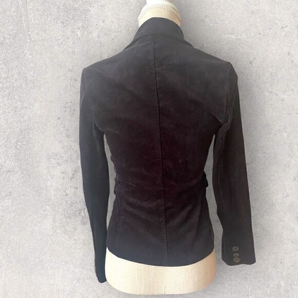 Divided H & M| EUC Women’s Corduroy Jacket Black Size 4 - Picture 5 of 7